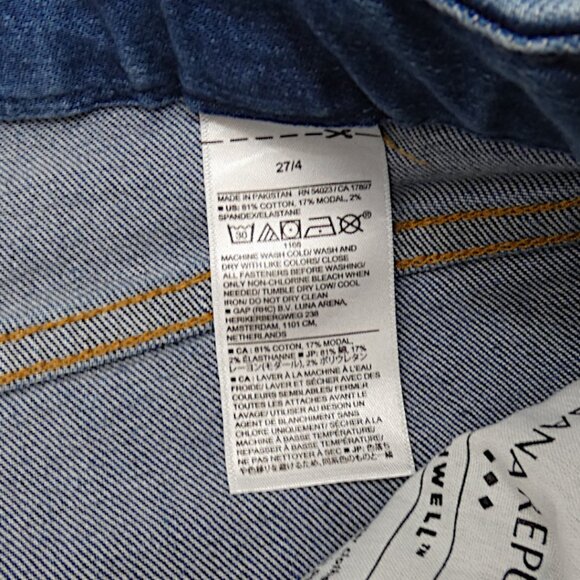 NWT Banana Republic Bootcut Jeans Women’s 27/4 Low Rise Stretch Y2K Vintage - Picture 10 of 11